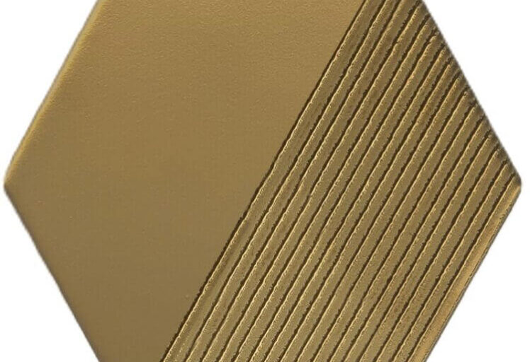 Hexagon Texture 1 Gold