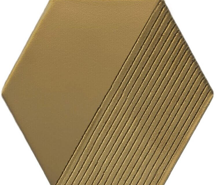 Hexagon Texture 1 Gold