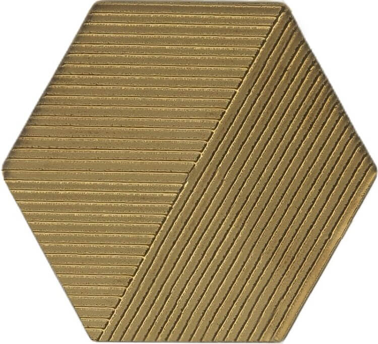 Hexagon Texture Gold